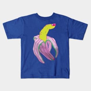 Finger banana Kids T-Shirt